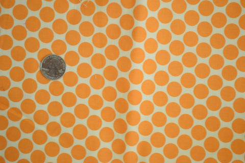 #125 Full Moon Polka Dot in Tangerine