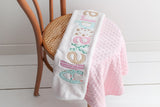 custom baby girl blanket name